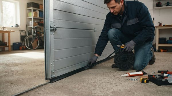 Top astuces pour éliminer les courants d'air d'une porte de garage sectionnelle